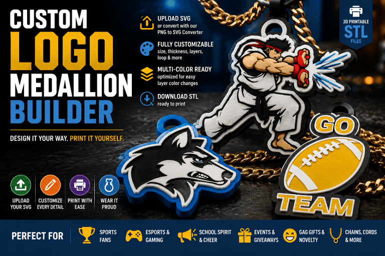 Custom Logo Medallion Builder